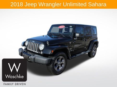 Used 2018 Jeep Wrangler Unlimited Sahara image 3