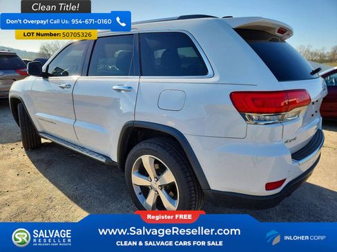 Used 2014 Jeep Grand Cherokee Limited AWD/4WD image 3