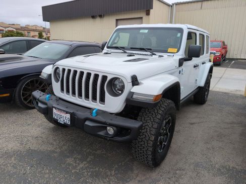 Used 2022 Jeep Wrangler Unlimited Rubicon 4xe w/ Steel Bumper Group AWD/4WD image 1