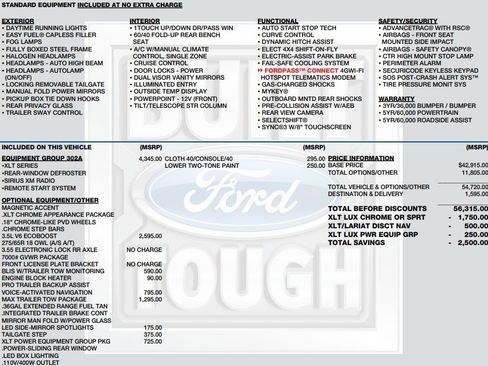 Used 2019 Ford F150 XLT w/ Equipment Group 302A Luxury image 2