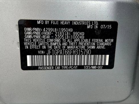 Used 2015 Subaru Impreza 2.0i Sport Premium AWD/4WD image 17