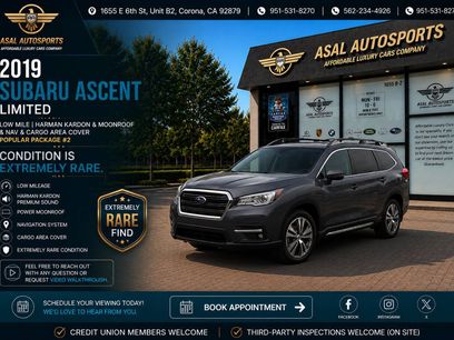 Used 2019 Subaru Ascent Limited w/ Popular Package #2