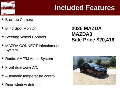Used 2025 MAZDA MAZDA3 s Sport FWD image 6