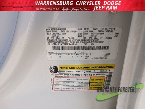 Used 2021 Ford Expedition Max Platinum image 11