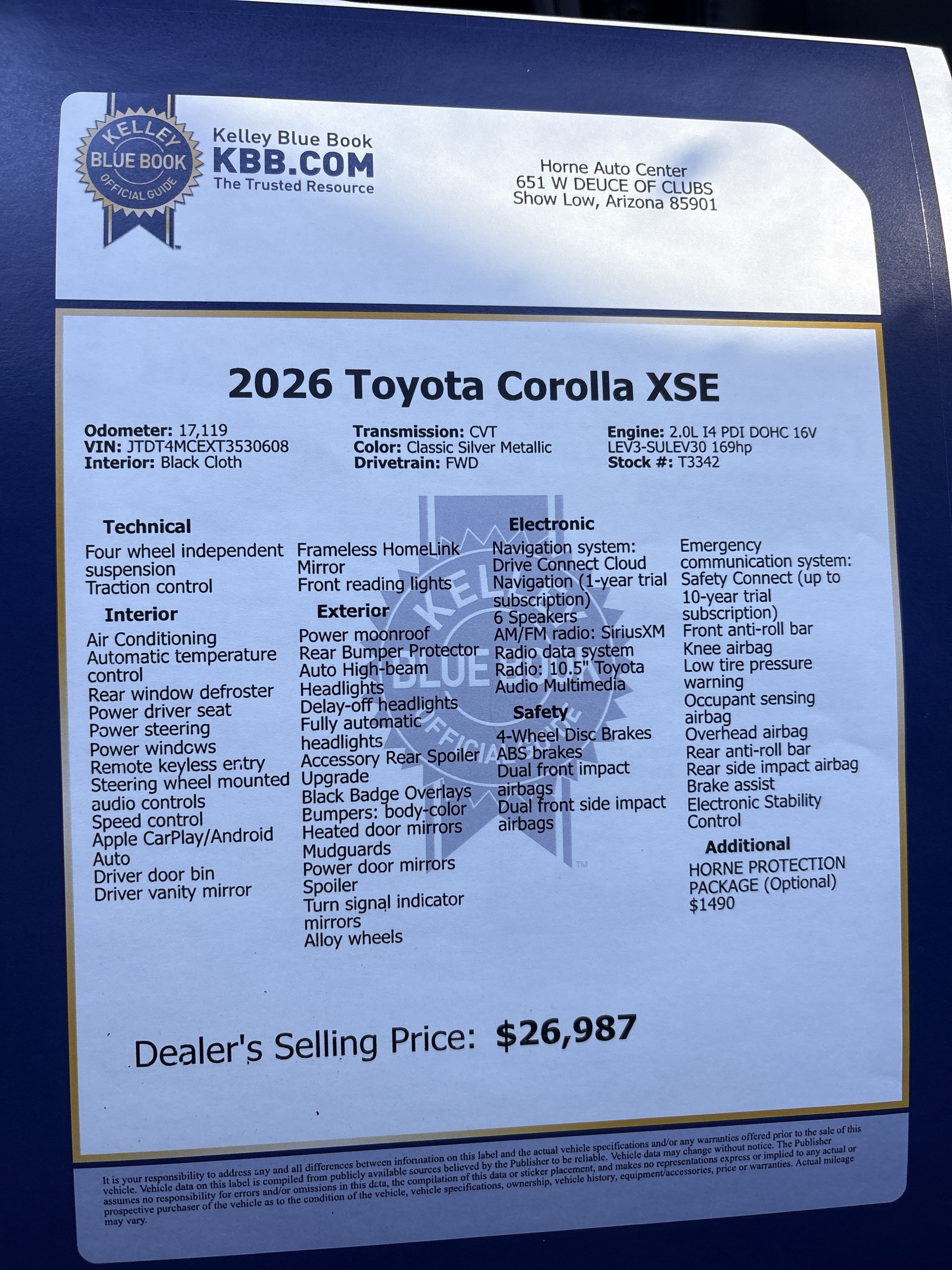 Used 2026 Toyota Corolla XSE FWD image 27