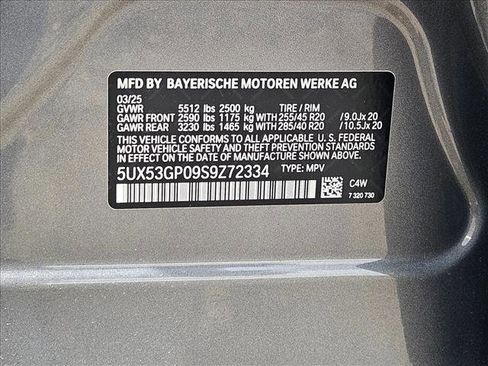 Certified 2025 BMW X3 xDrive30i image 17