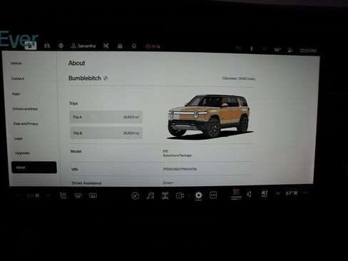 Used 2023 Rivian R1S Adventure Quad AWD/4WD image 7