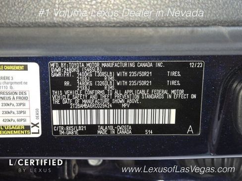 Certified 2024 Lexus RX 350 Premium Plus w/ Convenience Package FWD image 30