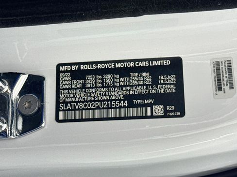 Used 2023 Rolls-Royce Cullinan Black Badge w/ Driver's Package AWD/4WD image 35