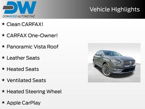 Used 2023 Lincoln Nautilus Black Label AWD/4WD image 3