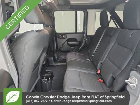 Certified 2021 Jeep Wrangler Unlimited Sport AWD/4WD image 21