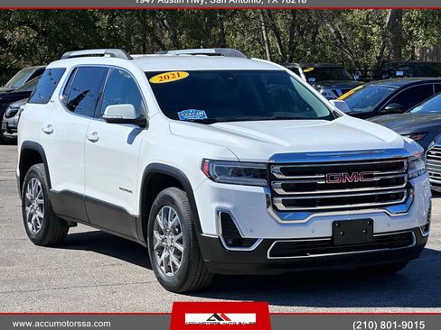 Used 2021 GMC Acadia SLT image 1