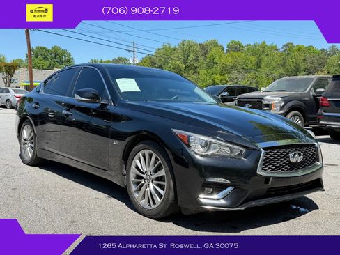 Used 2020 INFINITI Q50 Luxe RWD image 10