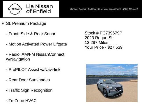 Certified 2023 Nissan Rogue SL w/ SL Premium Package AWD/4WD image 5