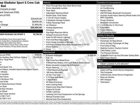 Used 2023 Jeep Gladiator Sport image 6