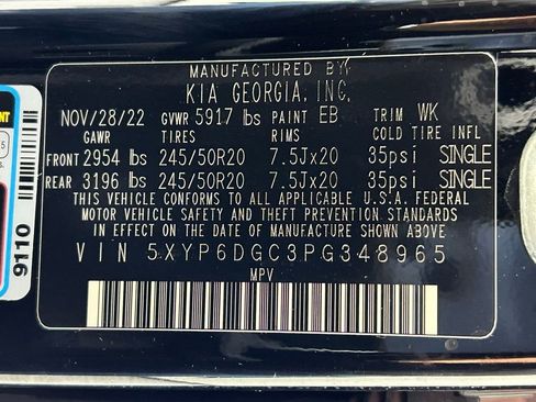 Used 2023 Kia Telluride S w/ S Sunroof Package image 41