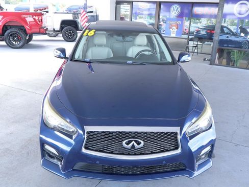 Used 2016 INFINITI Q50 Red Sport 400 RWD image 10