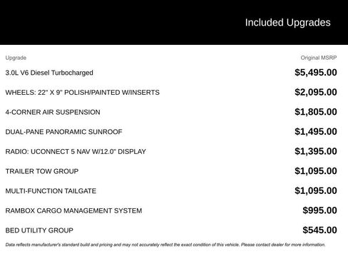 Used 2022 RAM 1500 Limited w/ Trailer Tow Group image 3