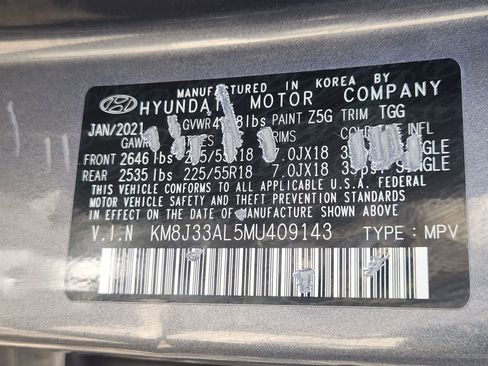 Used 2021 Hyundai Tucson SEL image 32
