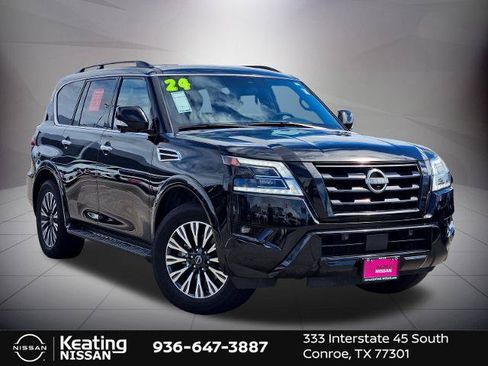 Certified 2024 Nissan Armada SL w/ Midnight Edition Package AWD/4WD image 3