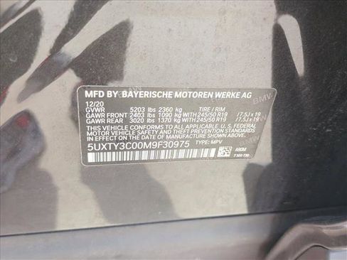 Used 2021 BMW X3 sDrive30i w/ Convenience Package RWD image 15