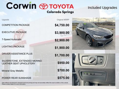 Used 2017 BMW M3 RWD image 4