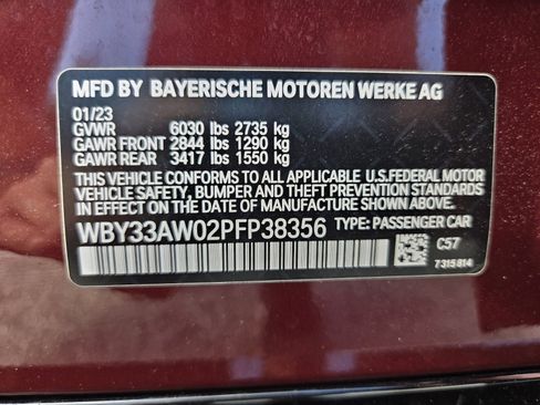 Used 2023 BMW i4 M50 w/ M Carbon Exterior Package image 19
