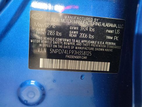 Used 2018 Hyundai Elantra SE w/ SE Connectivity Package 04 image 33