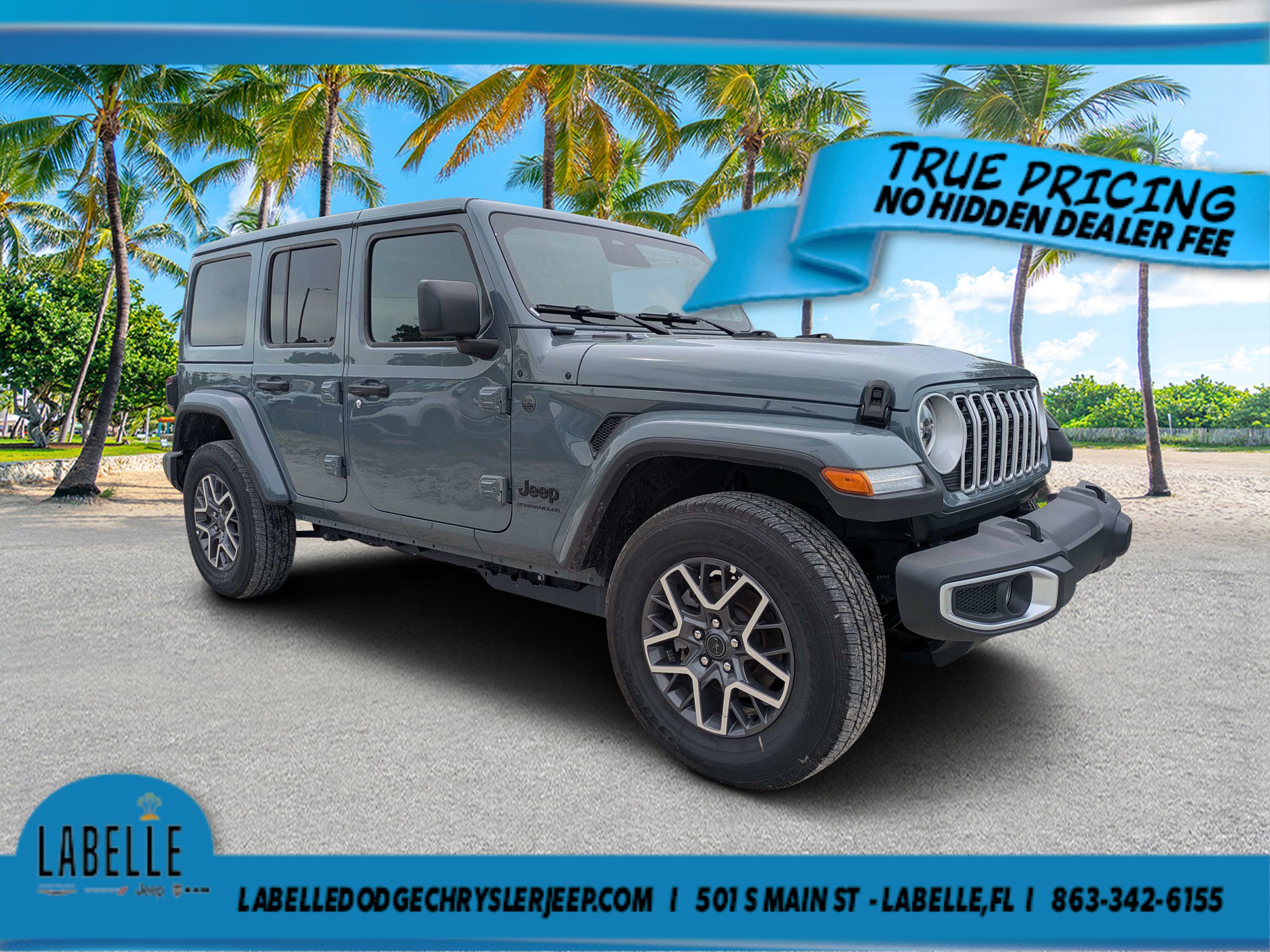 Used 2026 Jeep Wrangler Unlimited Sahara AWD/4WD image 1