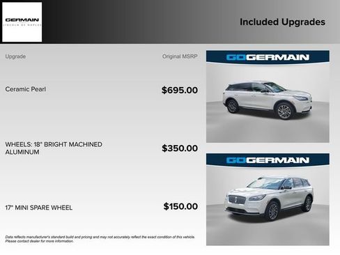 Certified 2021 Lincoln Corsair FWD image 37