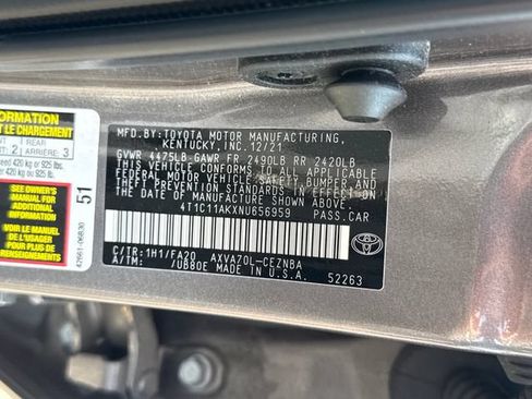 Used 2022 Toyota Camry LE FWD image 21