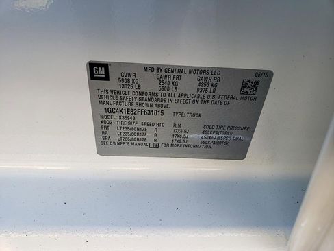 Used 2015 Chevrolet Silverado 3500 High Country w/ Duramax Plus Package image 12