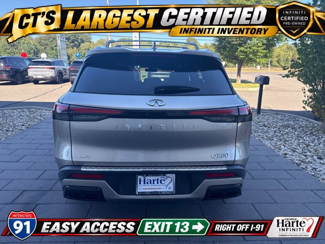 Certified 2023 INFINITI QX60 Luxe w/ Performance Audio Package AWD/4WD image 7
