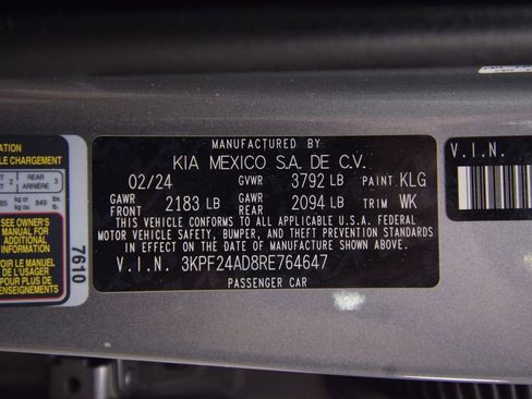 Used 2024 Kia Forte LXS FWD image 25