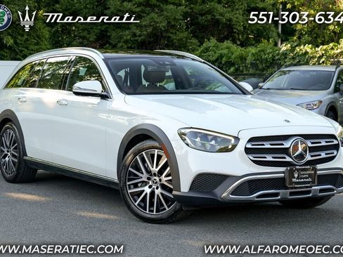 Used 2022 Mercedes-Benz E 450 4MATIC All-Terrain Wagon w/ Sun Protection Package image 1
