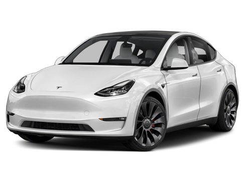 Used 2021 Tesla Model Y Long Range AWD/4WD image 1