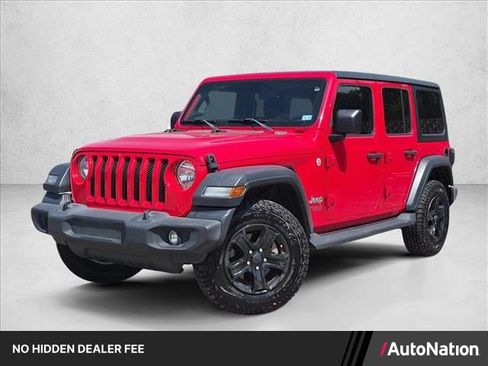Used 2018 Jeep Wrangler Unlimited Sport S AWD/4WD image 1