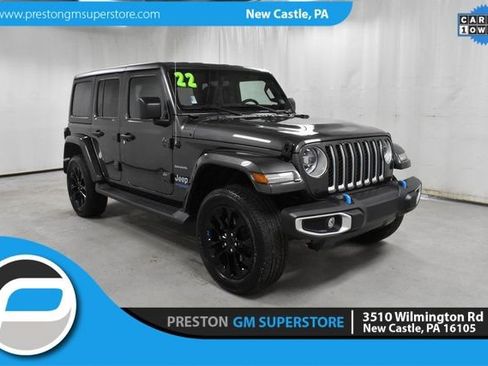 Used 2022 Jeep Wrangler Unlimited Sahara w/ Cold Weather Group image 1