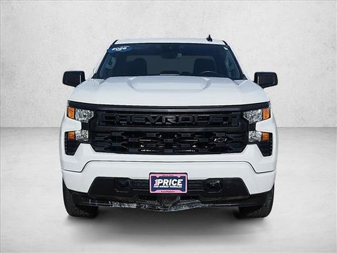 Certified 2026 Chevrolet Silverado 1500 Custom w/ LPO, Dark Essentials Package RWD image 2