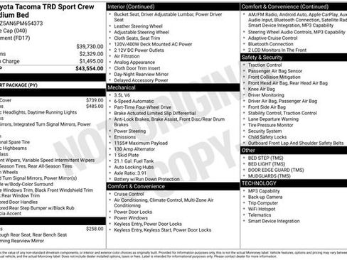 Used 2023 Toyota Tacoma TRD Sport image 19