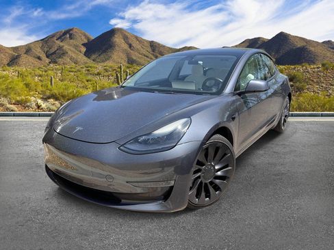 Used 2022 Tesla Model 3 Performance AWD/4WD image 2