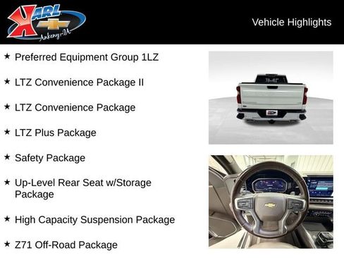 Certified 2024 Chevrolet Silverado 1500 LTZ w/ LTZ Convenience Package II image 2