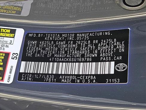 Used 2025 Toyota Camry XSE FWD image 22