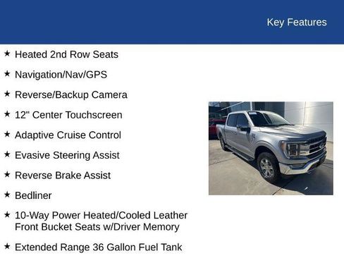 Certified 2021 Ford F150 Lariat w/ Equipment Group 502A High AWD/4WD image 31