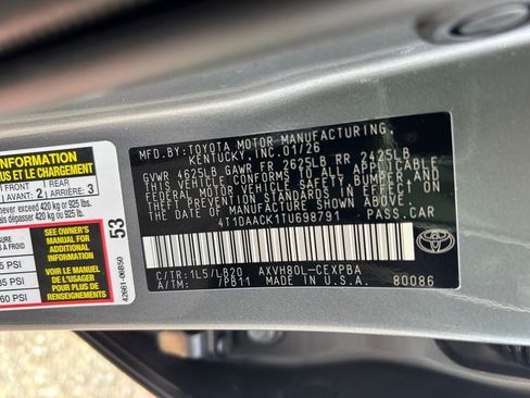 Used 2026 Toyota Camry XSE FWD image 37