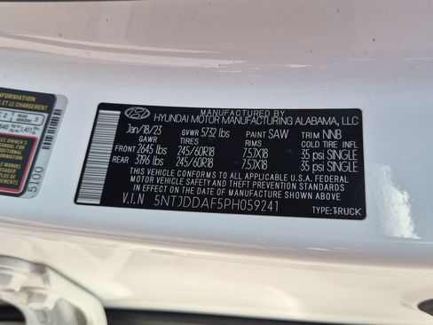 Used 2023 Hyundai Santa Cruz SEL Premium AWD/4WD image 28