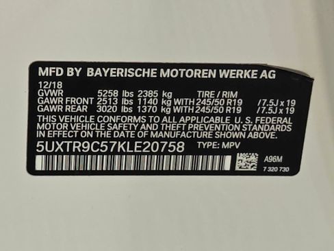 Used 2019 BMW X3 xDrive30i w/ Premium Package AWD/4WD image 70