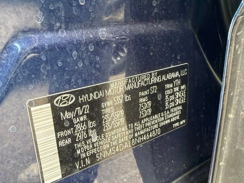 Used 2022 Hyundai Santa Fe Limited AWD/4WD image 11