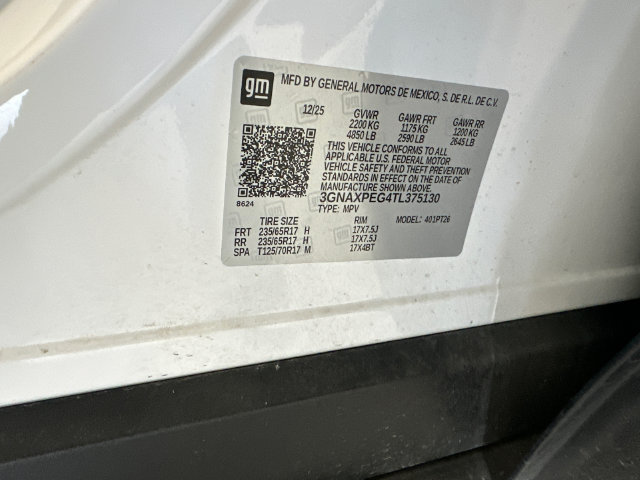 Certified 2026 Chevrolet Equinox LT AWD/4WD image 37