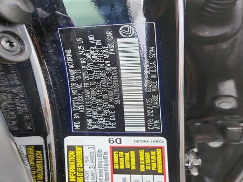 Used 2023 Lexus ES 350 F Sport w/ Accessory Package (Z2) FWD image 12
